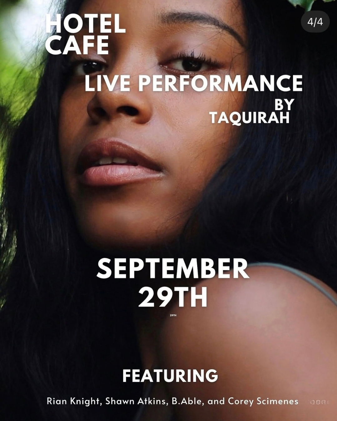 Live at Hotel Café — Sep 29 2024