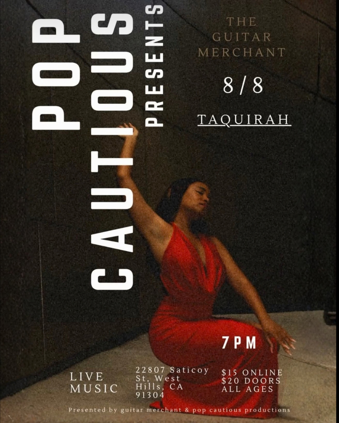 Pop Cautious Presents — Aug 08 2026