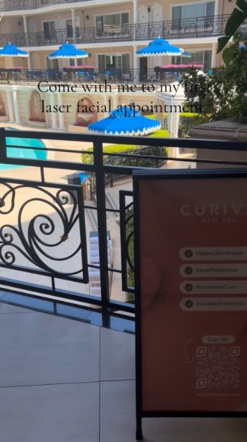 Taquirah for Curiva Med Spa on Instagram