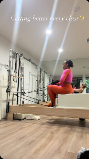 Taquirah for Pilates Body Beverly Hills on Instagram