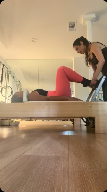 Taquirah for Pilates Body Beverly Hills on Instagram